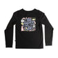 Hello Stranger Girls Long Sleeve Tee Black