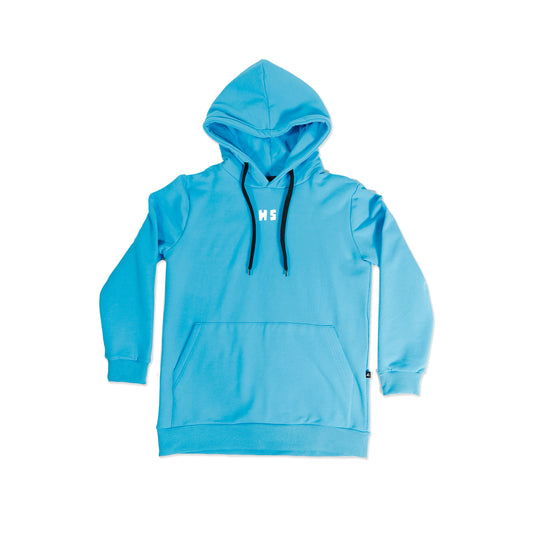 Hello Stranger Pocket Hood Bright Blue