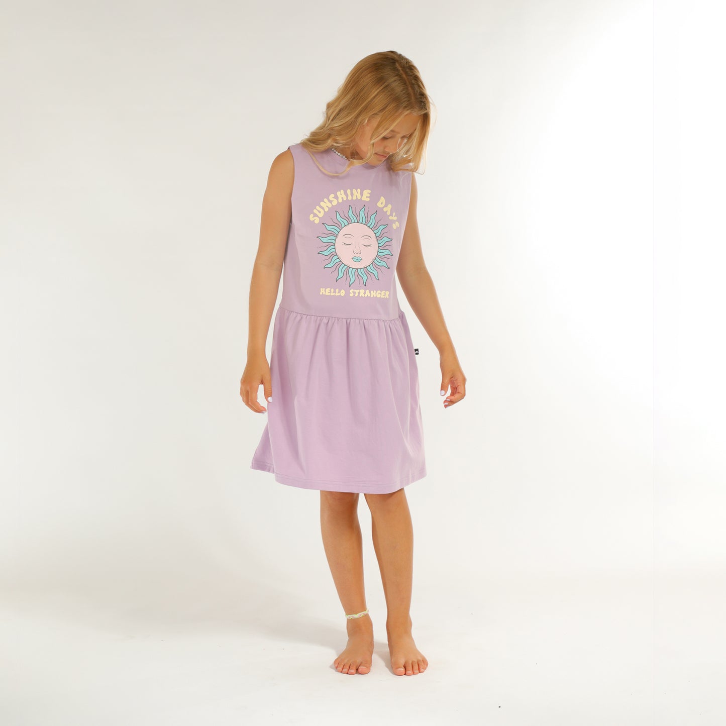 Hello Stranger Sunshine Vacay Dress Purple