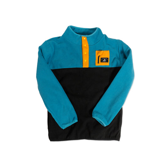 Hello Stranger Adventure Fleece Teal Black