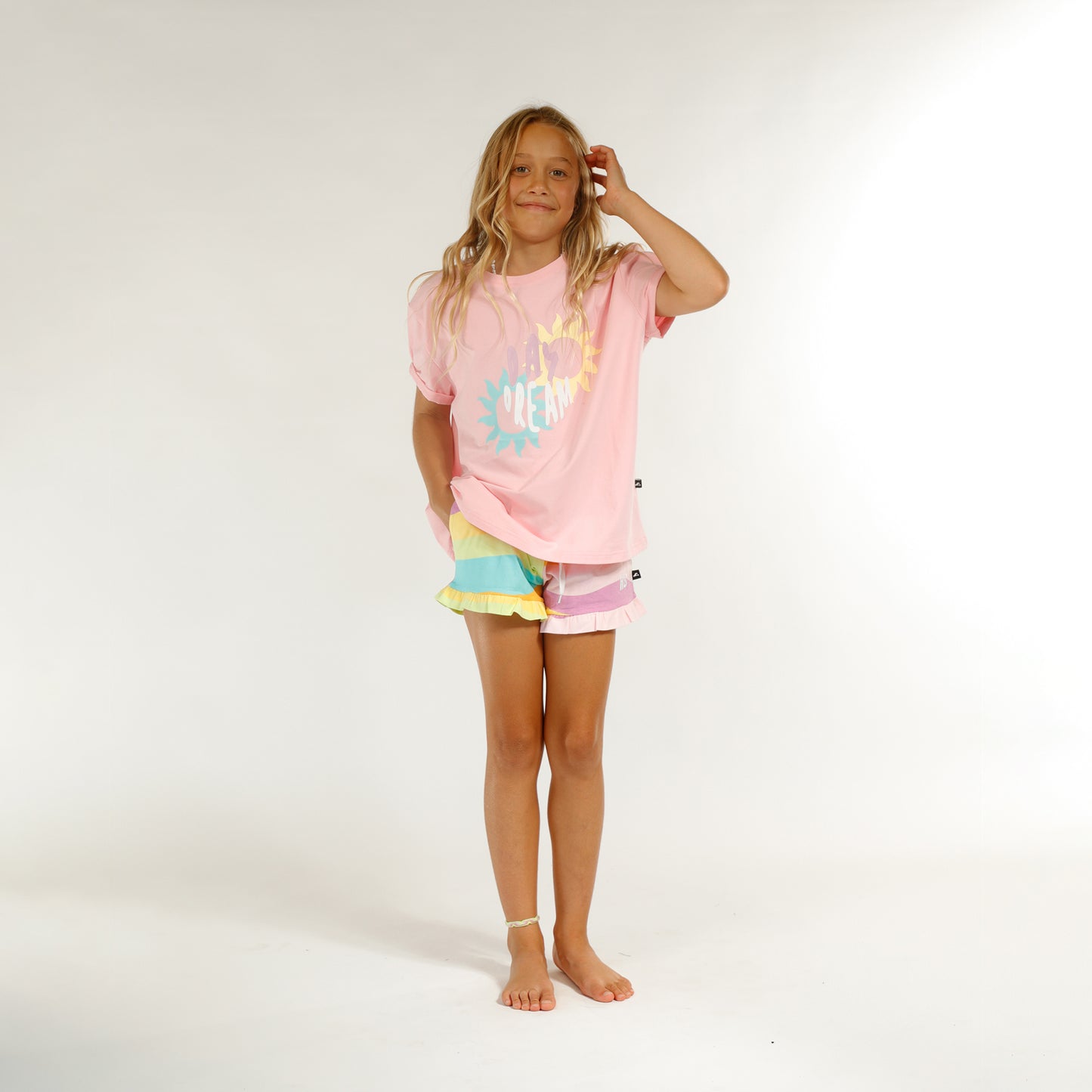 Hello Stranger Day Dream Bailey Tee Pink