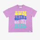 The Girl Club Relaxed Tee Lilac Sunshine