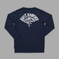 Just Another Fisherman Mini Kelp UPF40 Long Sleeve Tee Navy