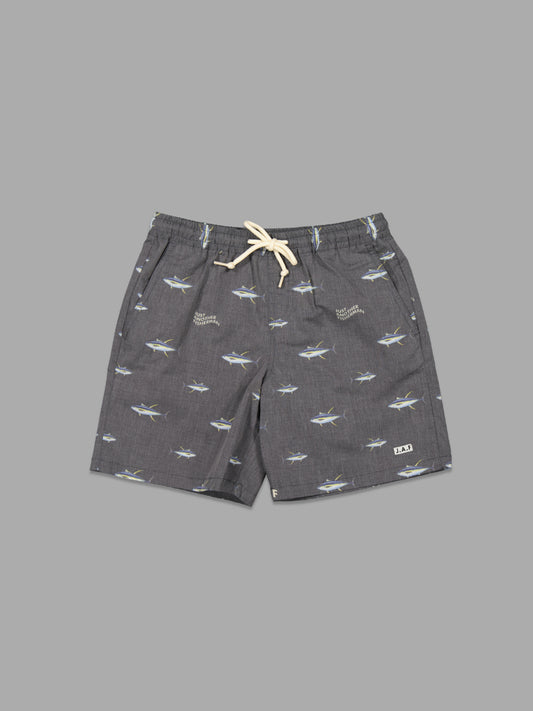 Just Another Fisherman Mini Sickle Shorts Aged Black