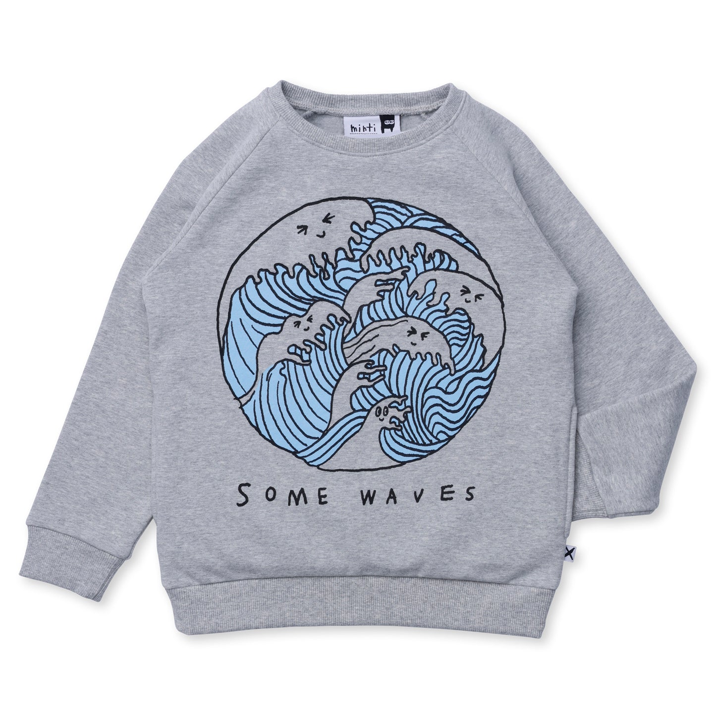 Minti Some Waves Furry Crew Grey Marle