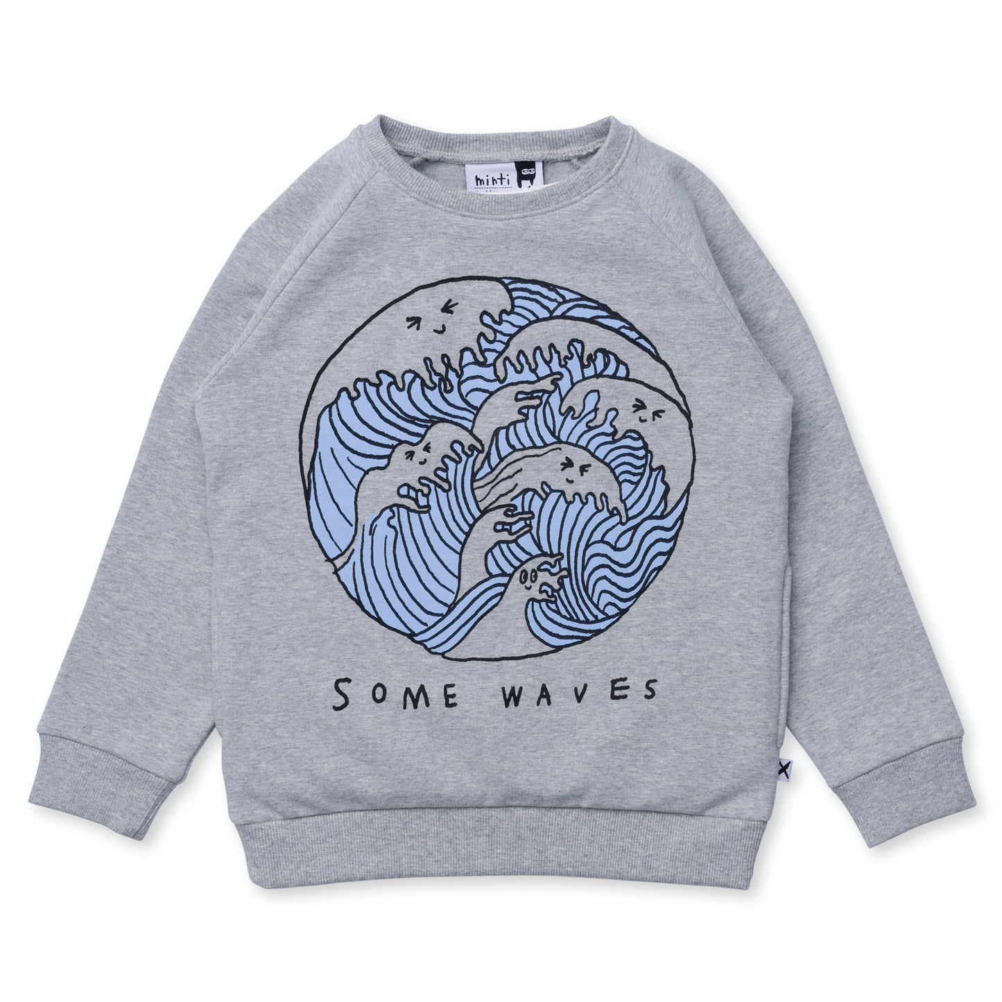 Minti Some Waves Furry Crew Grey Marle