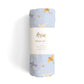 Fox & Fallow Ocean Creatures Sky Organic Muslin Wrap