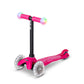 Micro Scooter Mini2Grow Deluxe Magic LED Scooter Pink