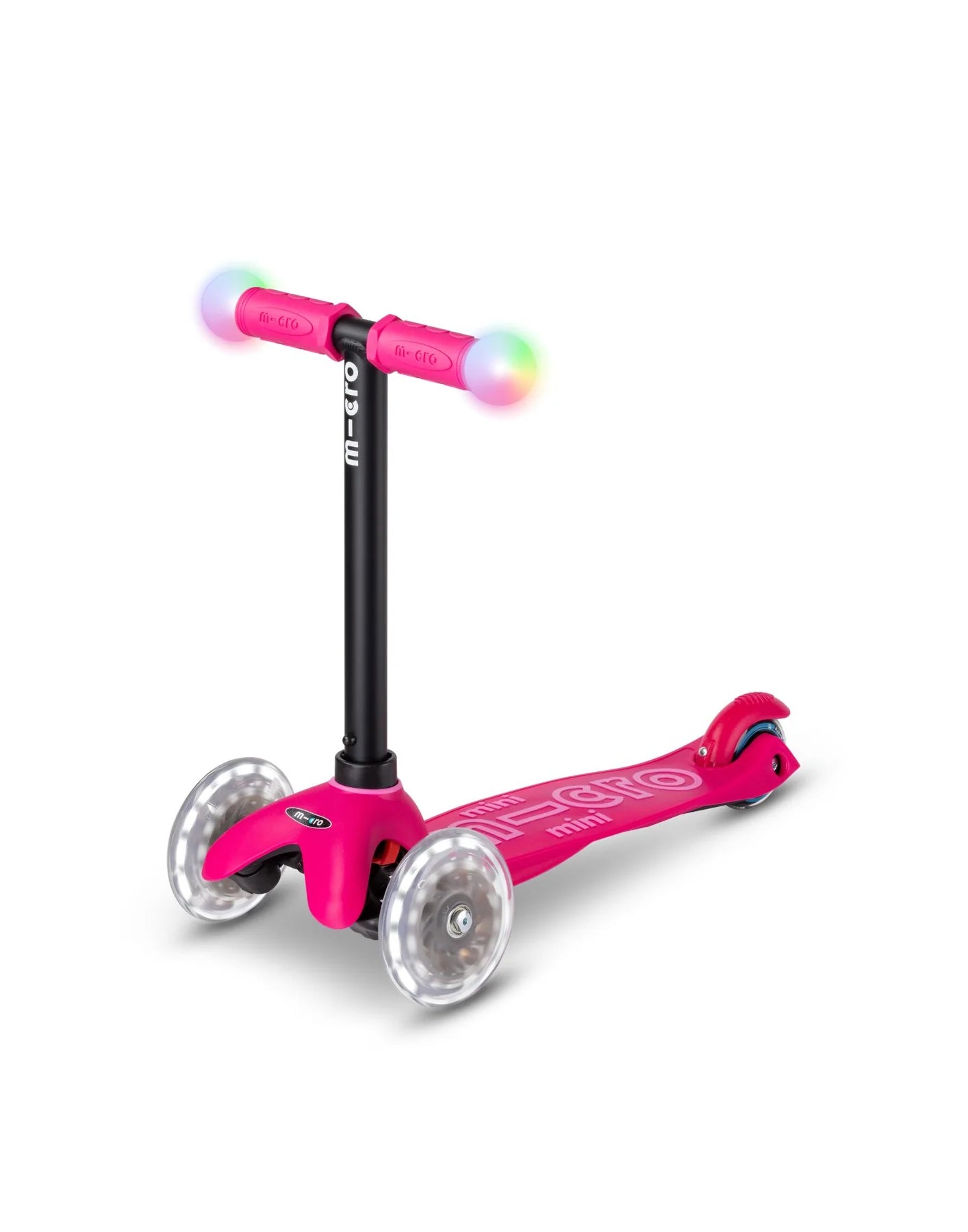 Micro Scooter Mini2Grow Deluxe Magic LED Scooter Pink