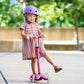 Micro Scooter Mini2Grow Deluxe Magic LED Scooter Pink