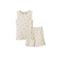 Nature Baby Singlet Pyjama Set Pointelle Lemon Print