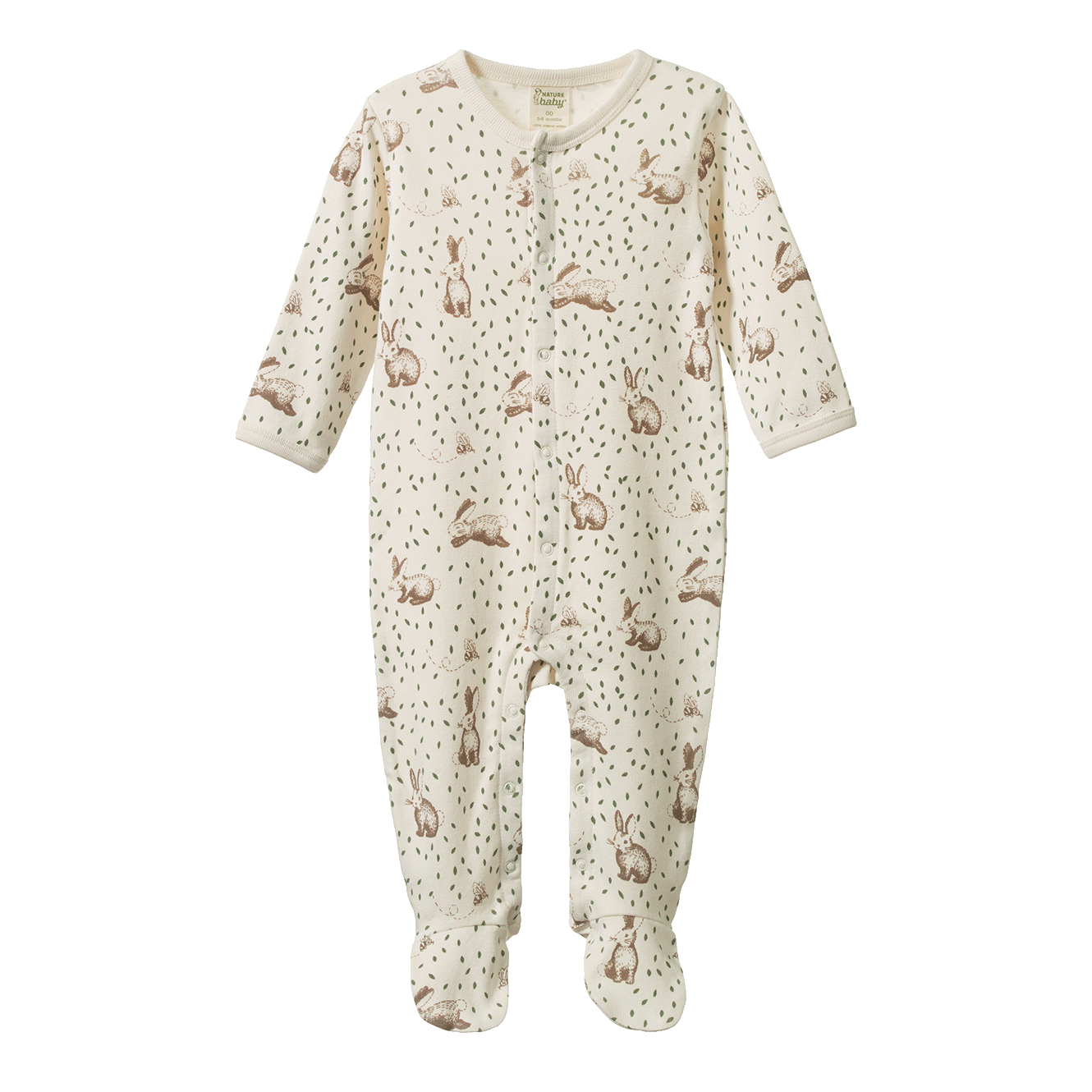 Nature Baby Stretch & Grow Rabbitty Print