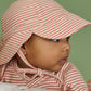 Nature Baby Dash Sunhat Red Pinstripe