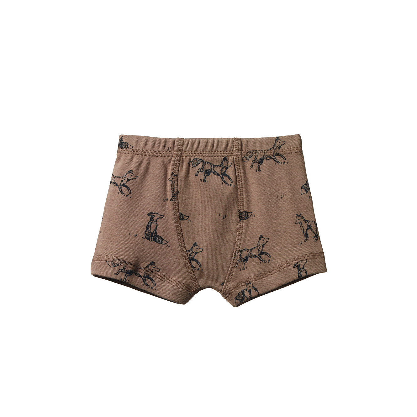 Nature Baby Boxer Shorts Little Cub Print