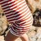 Nature Baby Splash Shorts Red Sea Stripe