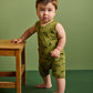 Nature Baby Camper Suit Chameleon Print