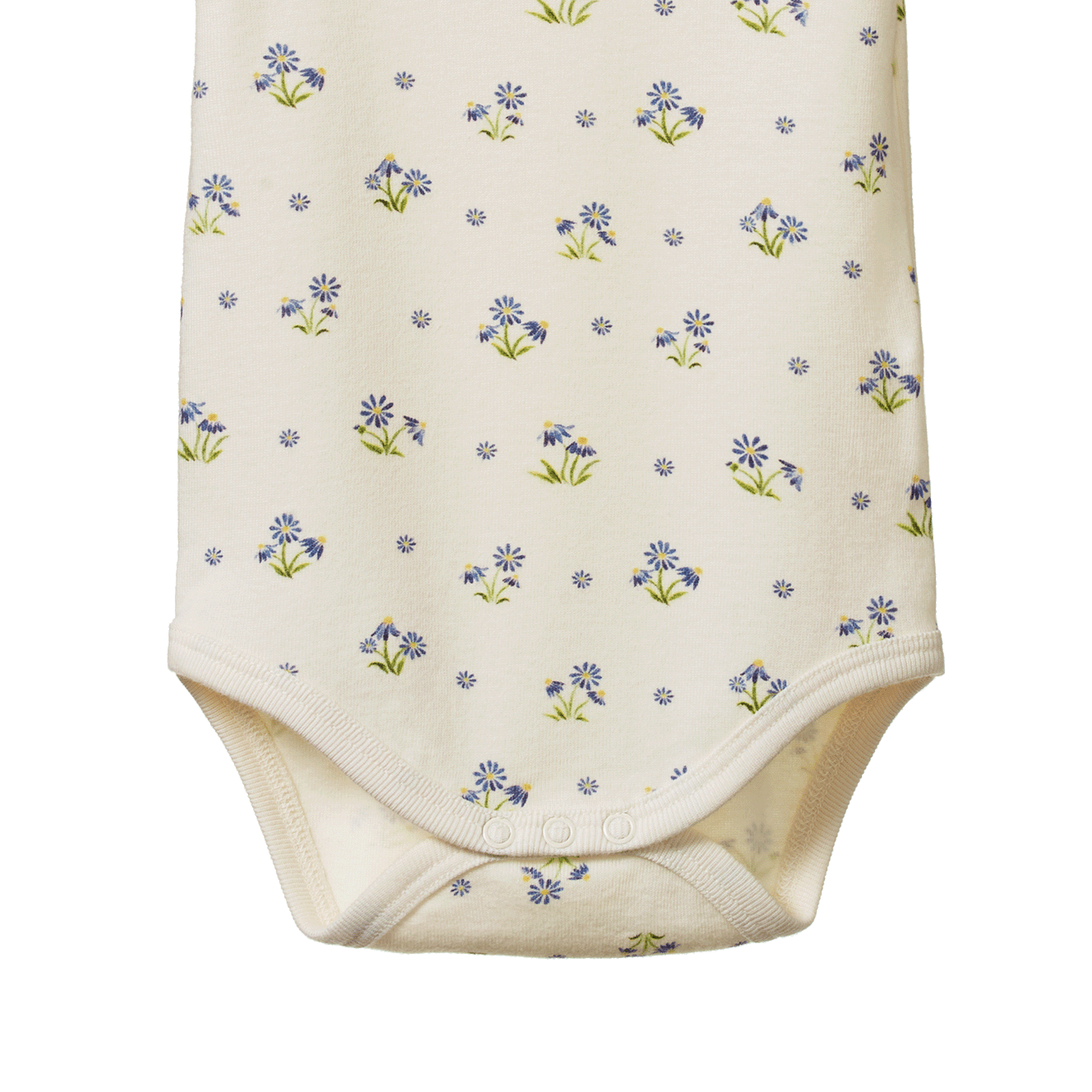 Nature Baby Short Sleeve Bodysuit Daisy Daze Print