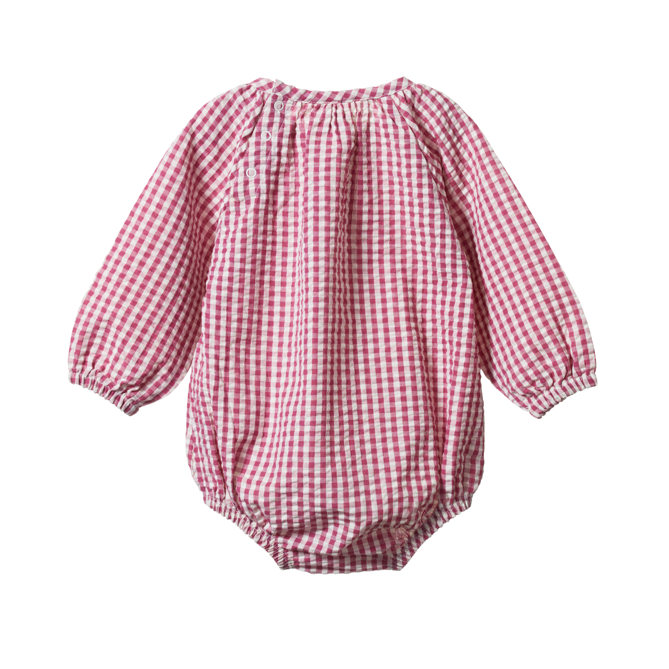 Nature Baby Meadow Bodysuit Gingham Jam Check