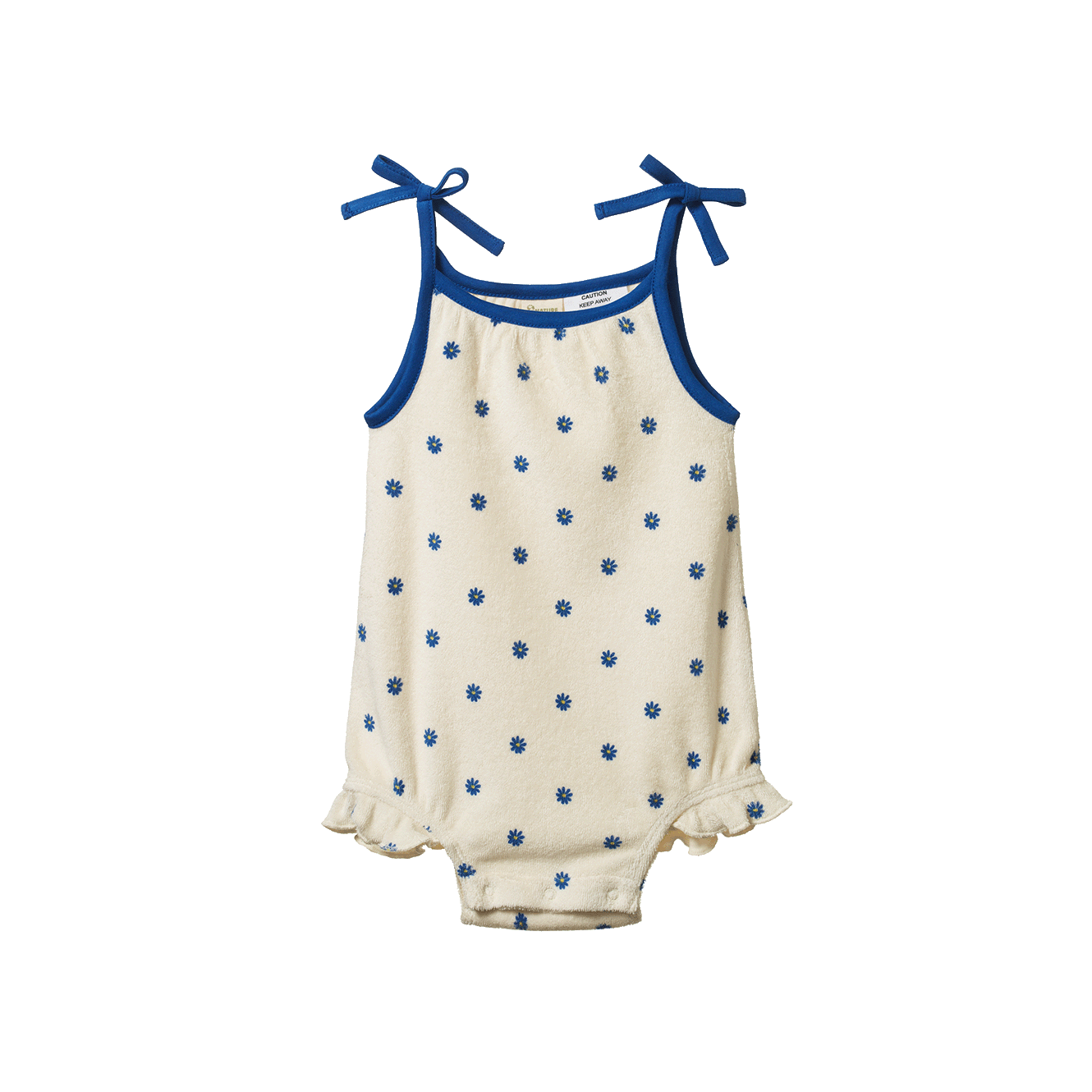 Nature Baby Sylvie Suit Daisy Daze Blue Print