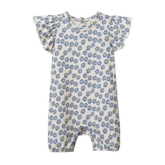 Nature Baby Tilly Suit Daisy Daze Meadow Print