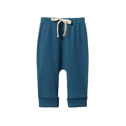 Nature Baby Drawstring Pants Teal