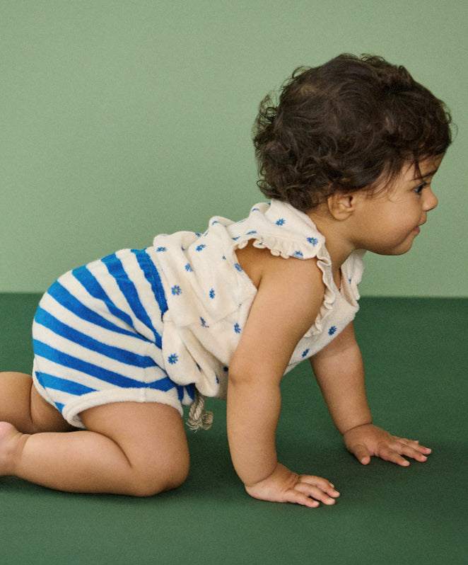 Nature Baby Aubrey Shorts Mariner Stripe