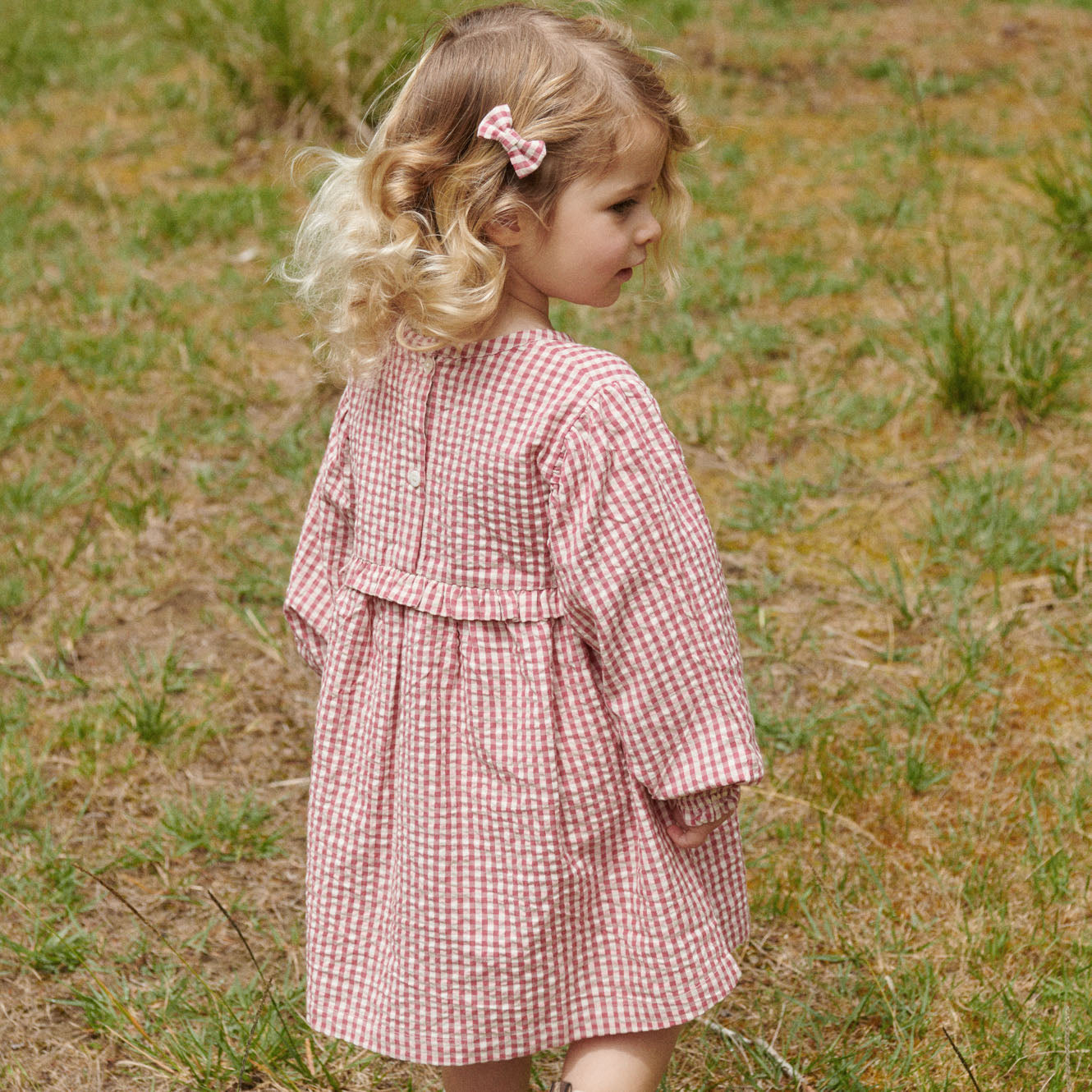 Nature Baby Nora Dress Jam Check