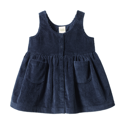 Nature Baby Amelia Pinafore Navy