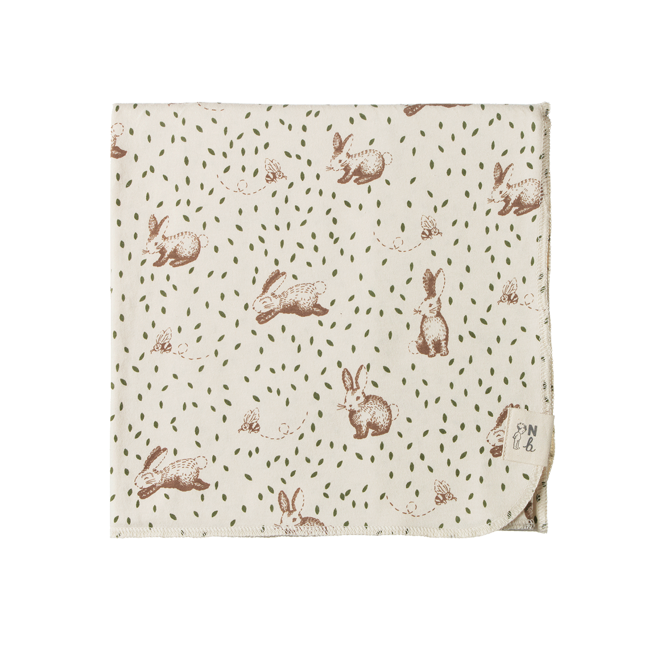 Nature Baby Cotton Wrap Rabbitty Print