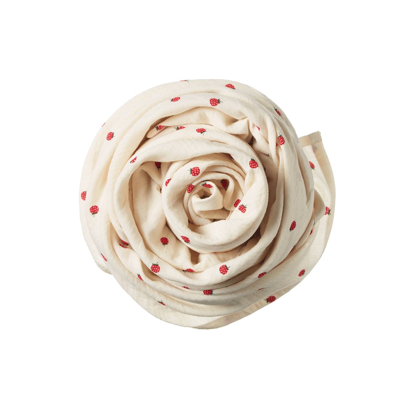 Nature Baby Muslin Wrap Raspberry Print