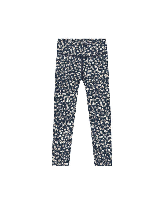 Rylee & Cru Basic Leggings Blue Floral