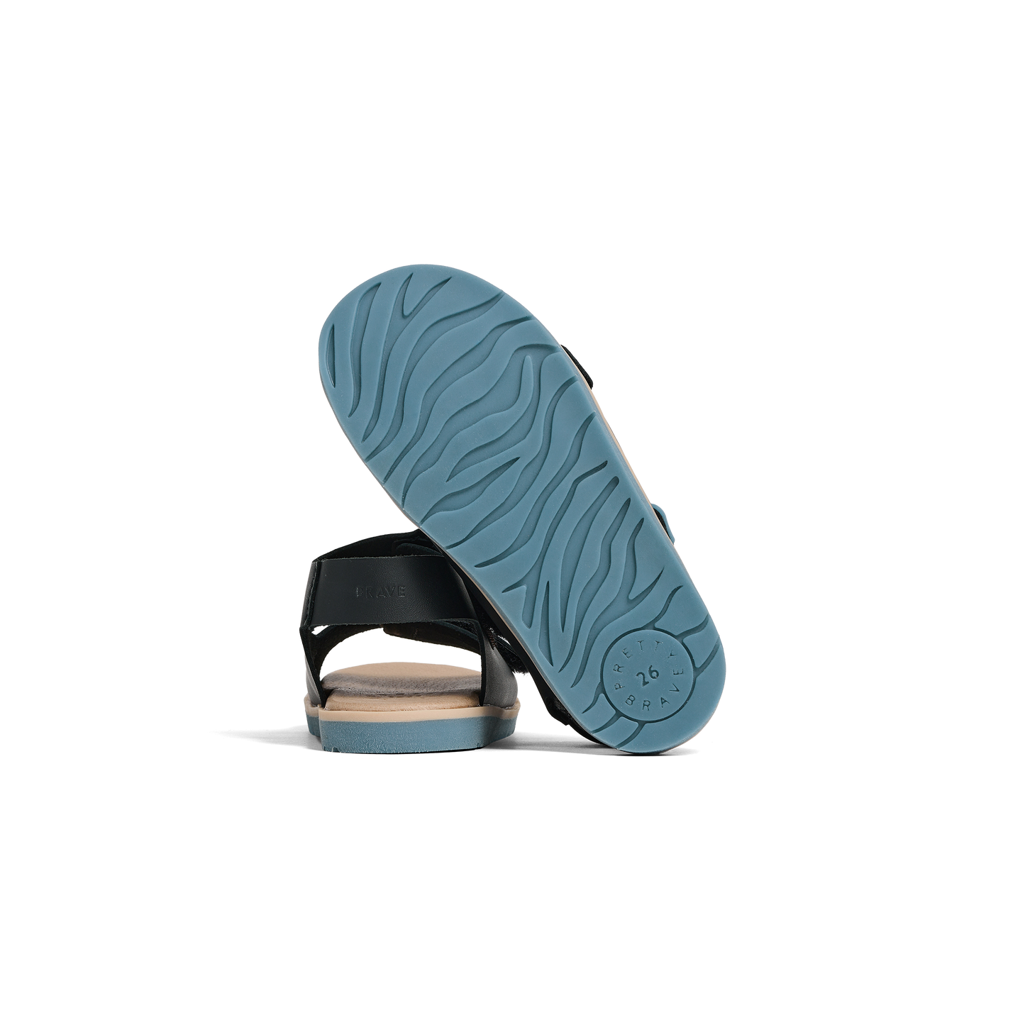 Pretty Brave Wilder Sandal Black/Blue