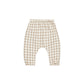 Quincy Mae Woven Pant Cinnamon Plaid