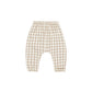 Quincy Mae Woven Pant Cinnamon Plaid