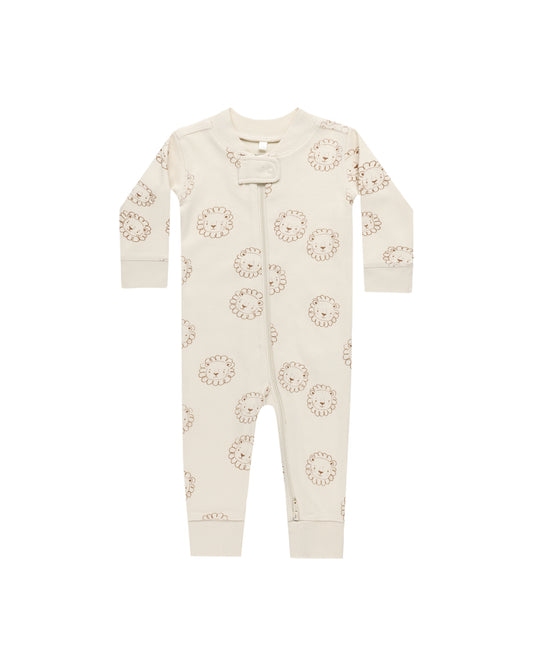 Quincy Mae Zip Long Sleeve Sleeper Lions