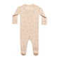 Quincy Mae Zip Long Sleeve Sleeper Footie Rainbows