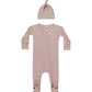 Quincy Mae Waffle Sleep Set Mauve