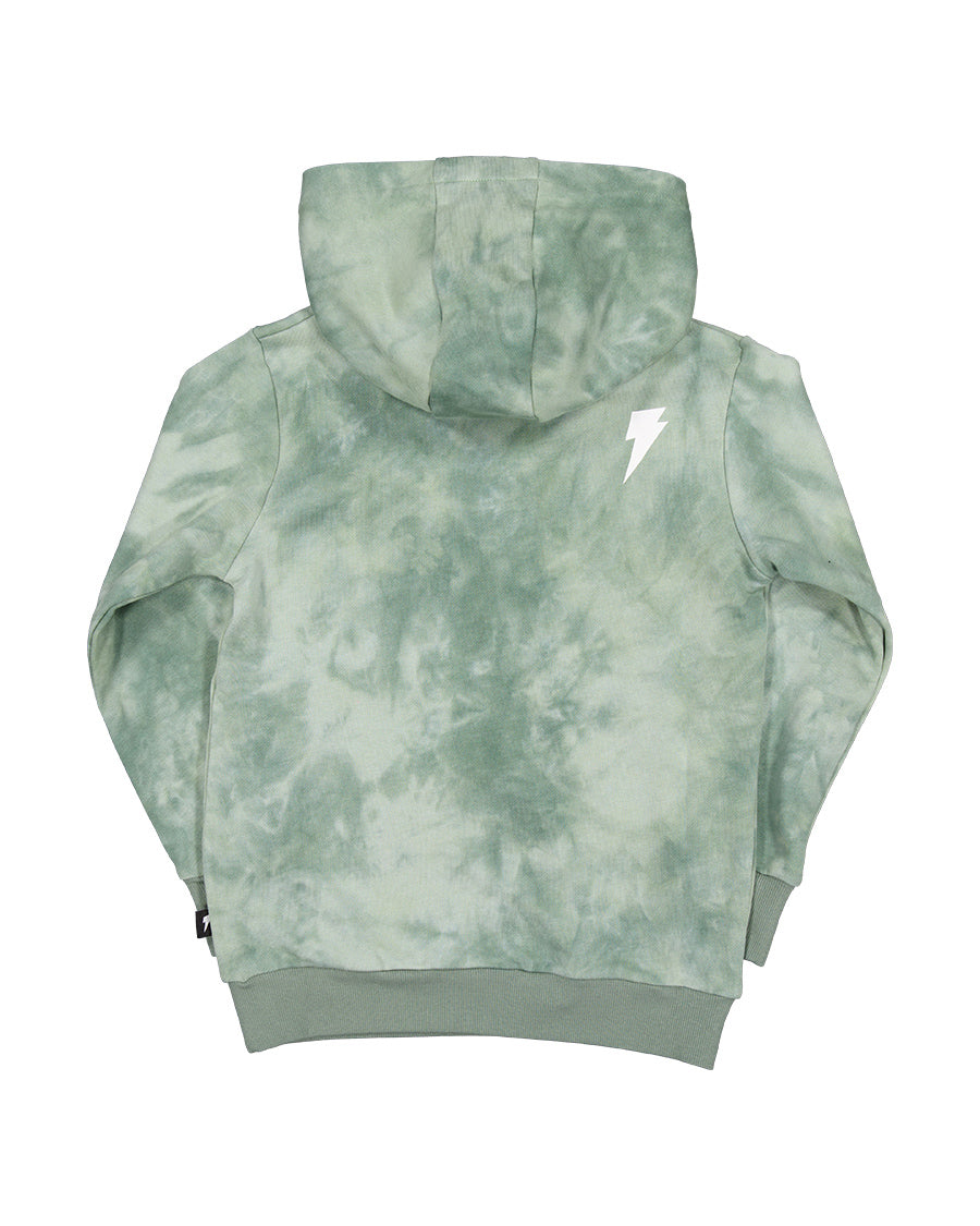 Radicool Sage Tie Dye Pocket Hood