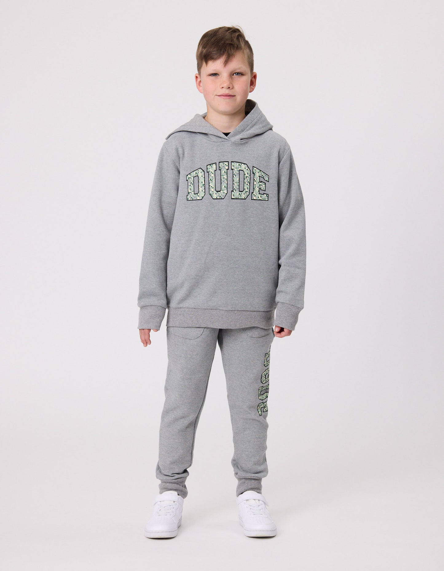 Radicool Varsity Dude Hood Grey Marl