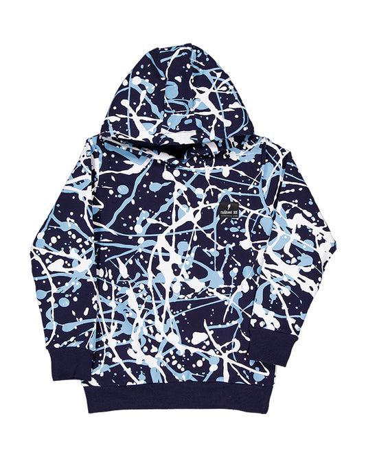 Radicool Blue Splatter Hood