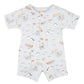 Minihaha Short Sleeve Romper Puffin Print