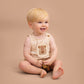 Minihaha Lion Face Bodysuit Lion Stripe