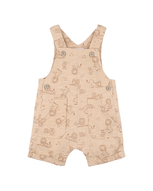 Minihaha Overall Lion Print