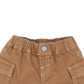 Minihaha Patch Pocket Shorts Caramel