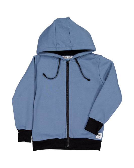 Radicool Tribe Zip Hood Slate Blue