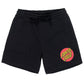 Santa Cruz Classic Dot Track Short Black