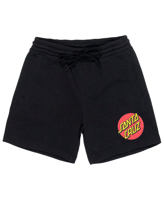 Santa Cruz Classic Dot Track Short Black