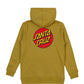 Santa Cruz Classic Dot Puff Chest Hoodie Moss