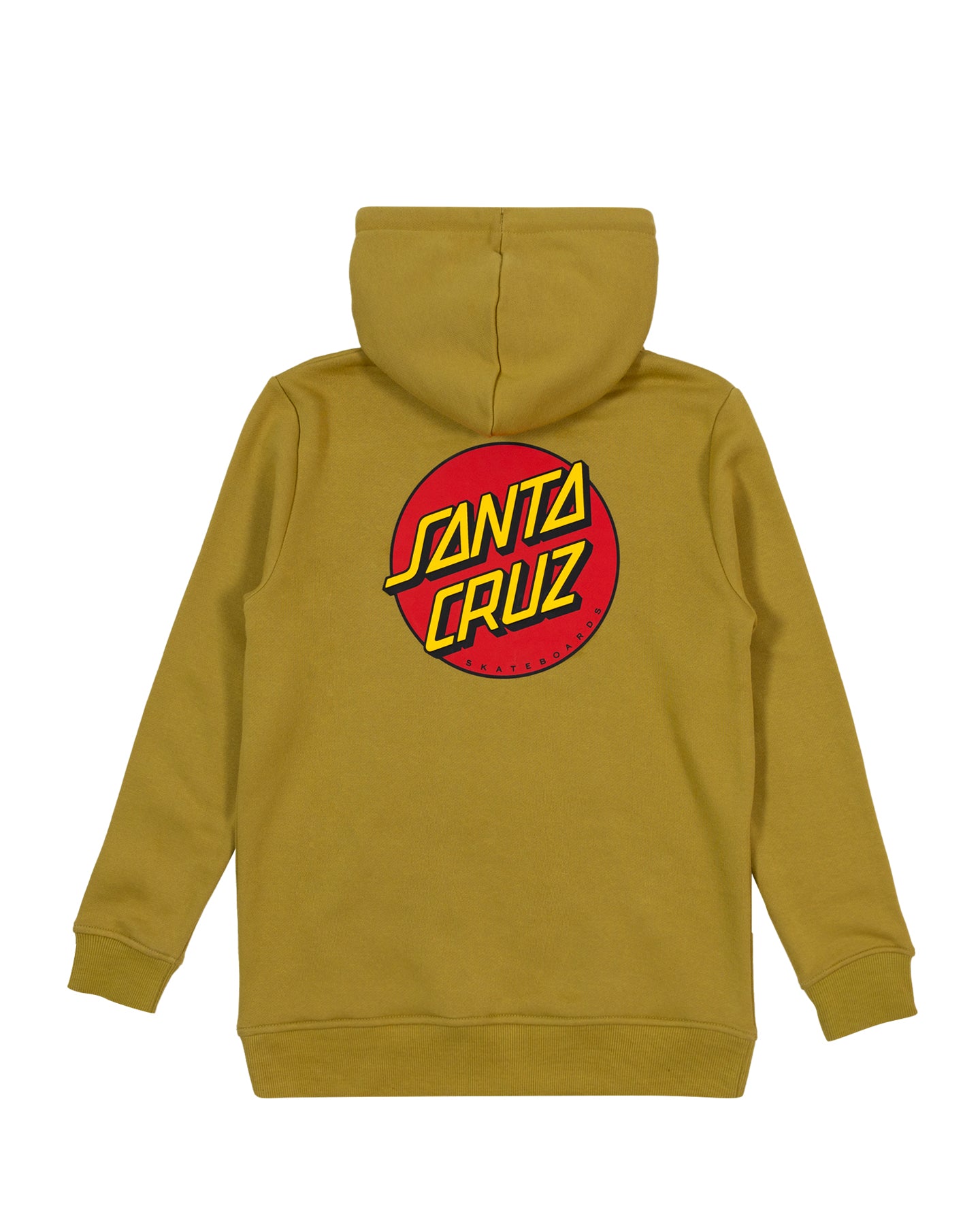 Santa Cruz Classic Dot Puff Chest Hoodie Moss