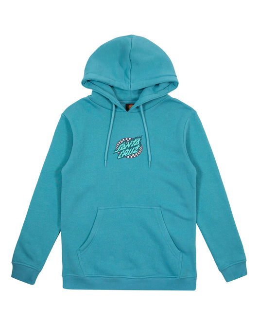 Santa Cruz Goal Flame Centre Hoodie Ocean